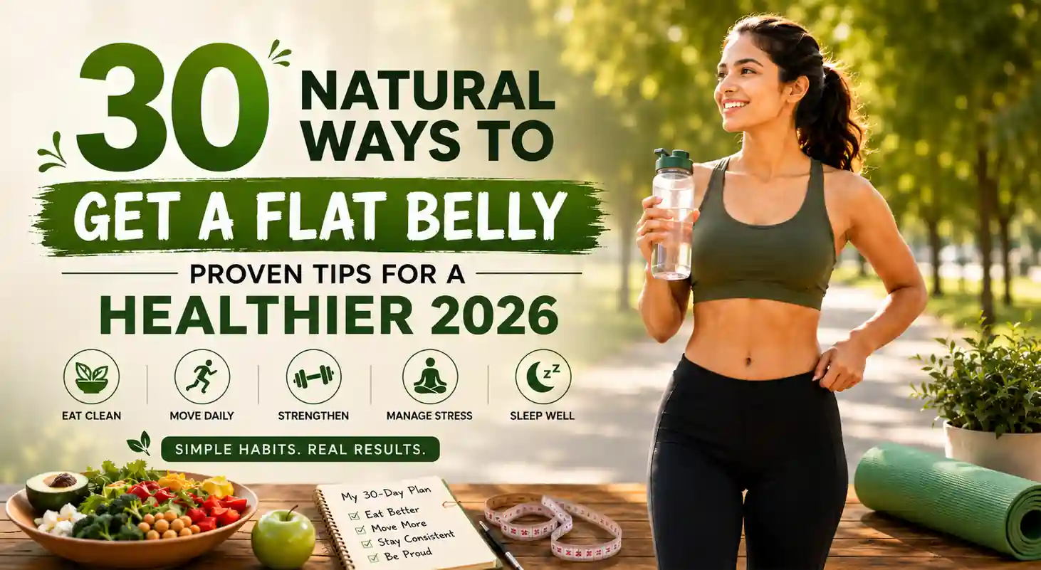 Natural Ways to Get A Flat Belly By Infuse Your Life Dot Com