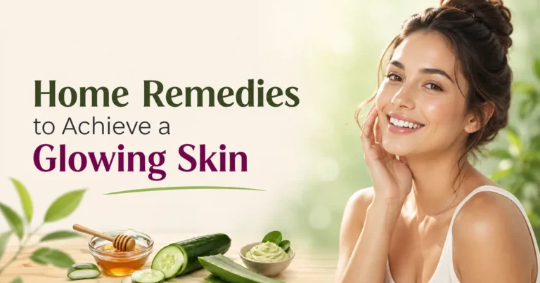 Natural Home Remedies for Glowing Skin by Infuse Ur Life Dot Com