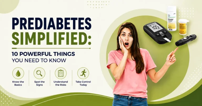 Prediabetes simplified by Infuse Your Life Dot Com